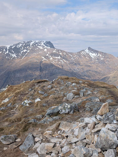Ben Nevis from An Gearanach Ben Nevis from An Gearanach
